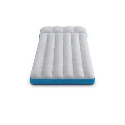 تشک بادی یک نفره INTEX CAMPING MAT طوسی روشن