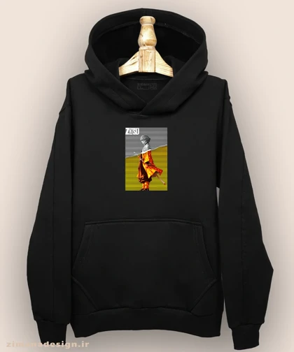 هودی مردانه و زنانه طرح شیطان کش شخصیت زنیتسو کد 896