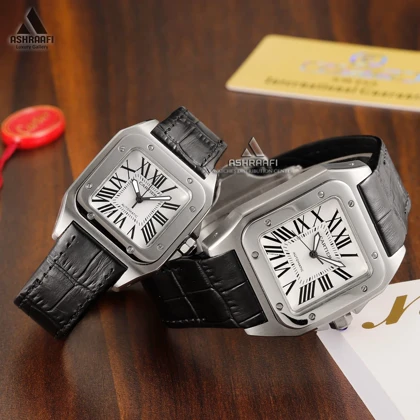 ساعت کارتیه سانتوس Cartier Santos 100-SBO