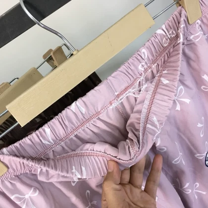 شلوار راحتی زنانه قواره بزرگ طرح پاپیون