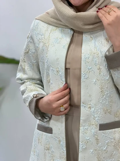 مانتو ژاکارد مجلسی آیسو دایانا