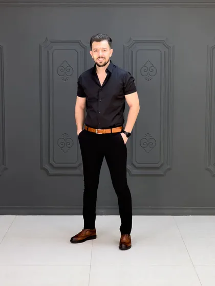 پیراهن 040223 AKOMOD مشکی