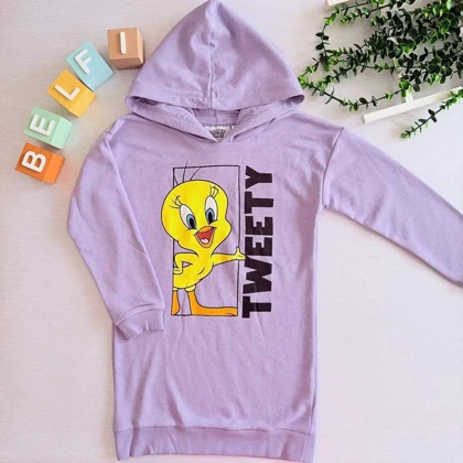 هودی دخترانه لونی تونز کد Z-TX32