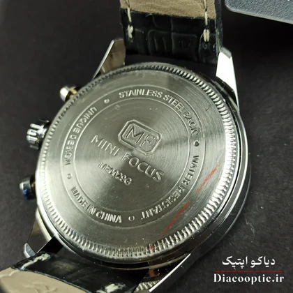 ساعت مچی مردانه اورجینال موتور ژاپن برند مینی فوکوس مدل Mf0029G.2 بند چرم