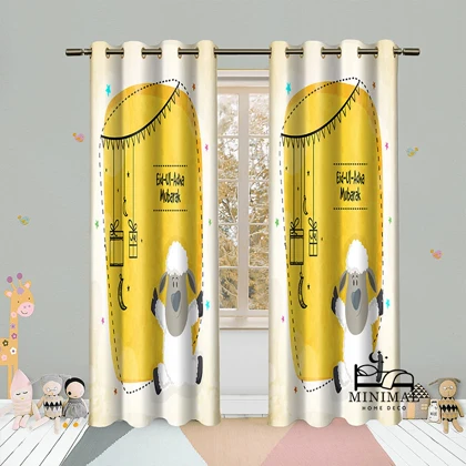 پرده کودک طرح گوسفند مدل W4963
