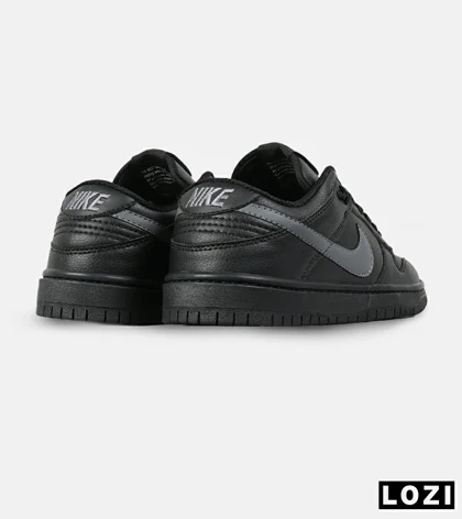 کفش کتانی مردانه و زنانه مشکی طوسی نایک NIKE SB Dunk مدل 7521