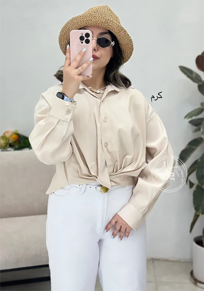 شومیز گره‌ای تینا