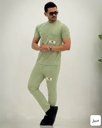 ست تیشرت و شلوار زنبوری_کد4262