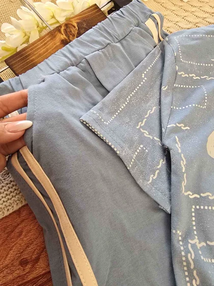 تیشرت شلوار بچگانه طرح SFM