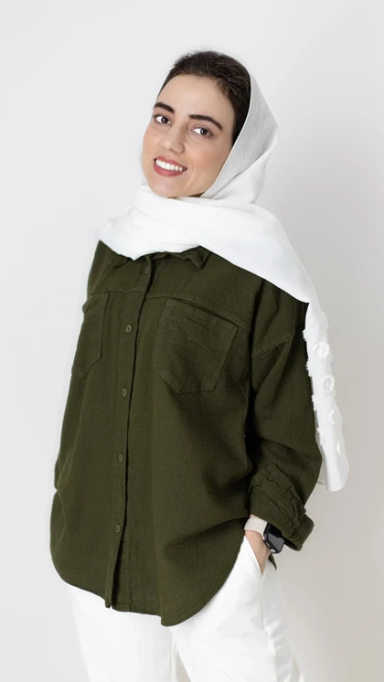 شومیز کنفی رنگی