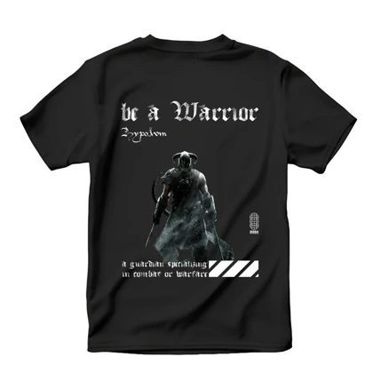 تیشرت مرچ اختصاصی hypoaim طرح Be a warrior دو طرفه کد 252621
