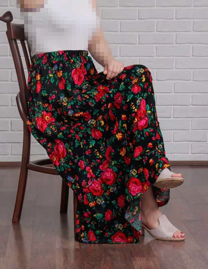 دامن طبقه‌ای گل‌دار 6794