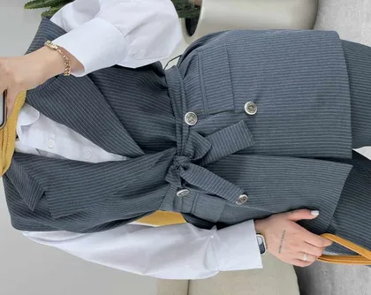 وست سه تیکه راه راه(60) کد3390