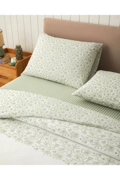 سرویس روتختی دو نفره English Home مدل Lillibelle پنبه پلی‌استر