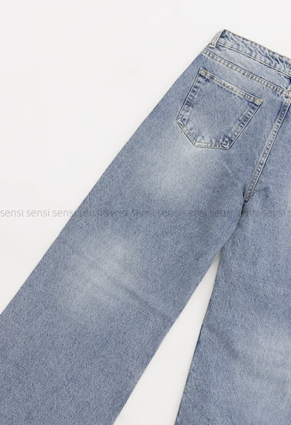 شلوار جین واید لگ کد1004728