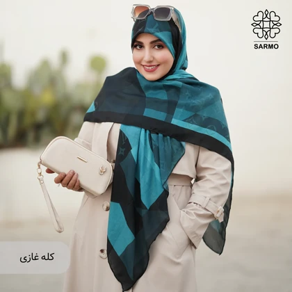 روسری نخ پنبه لوریا