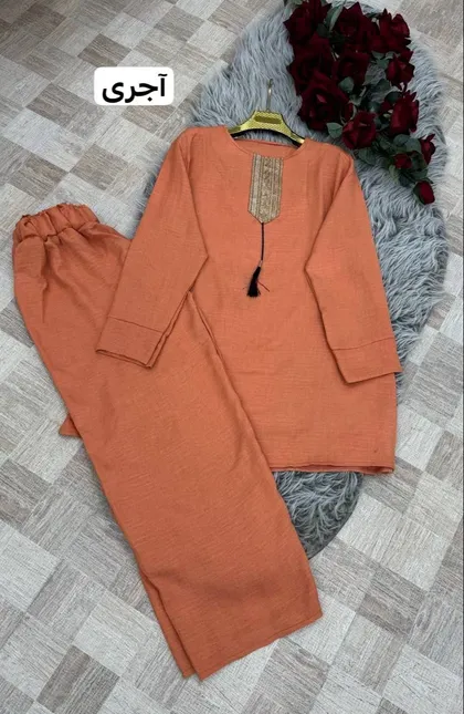 تونیک شلوار مژگان