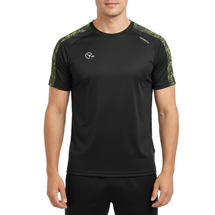 تیشرت ورزشی فلامنت سوزنی مردانه تکنیک پلاس 07 مدل TS-170