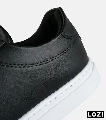 کفش کتانی کژوال بزرگ پا مشکی BERSHKA مدل 8345