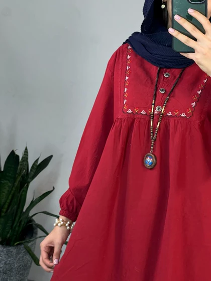 مانتو گلدوزی گیسو 2