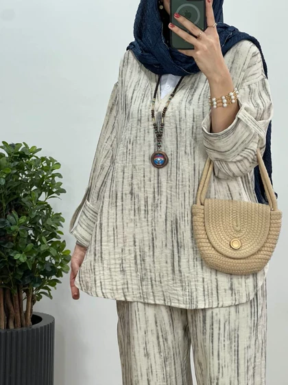 ست مانتو و شلوار نیکو