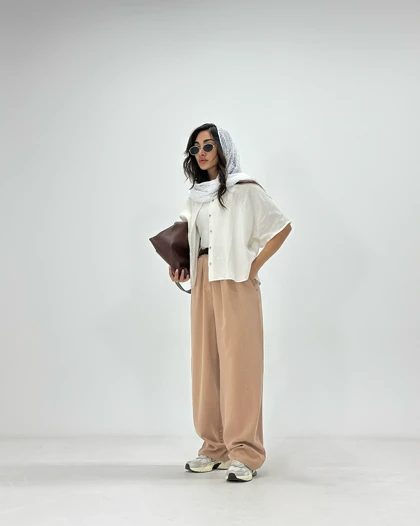 شلوار پارچه‌ای