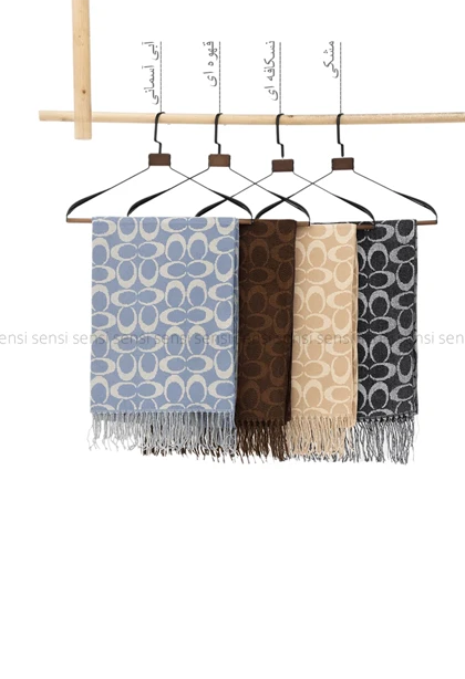 شال بافت موهری COACHکد1005159