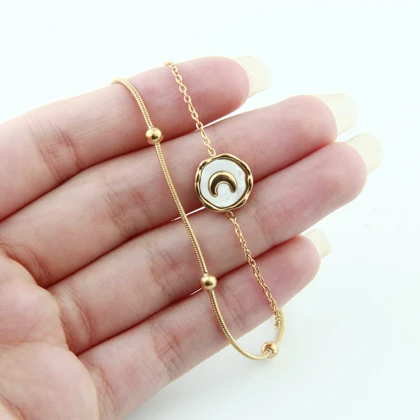 پابند زنانه مدل ماه مینیاتوری