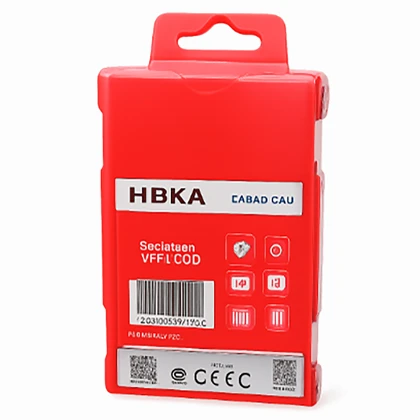 باتری نیم قلمی شارژی هیسکا HISKA مدل H15-AAA4 بسته 4 عددی