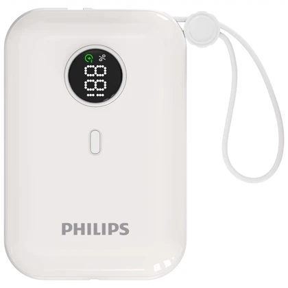 پاوربانک 10000 فیلیپس Philips مدل DLP2228 با کابل
