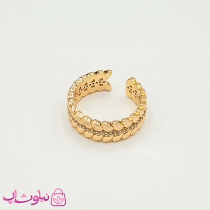 انگشتر زنانه ژوپینگ طرح برگ