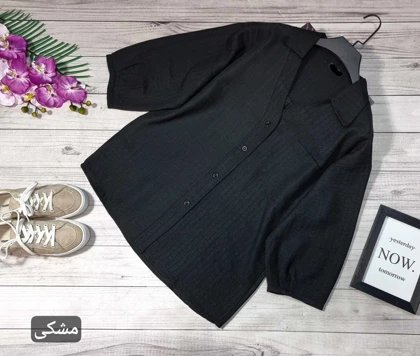 شومیز یقه هفت مدل تینا کد 50238