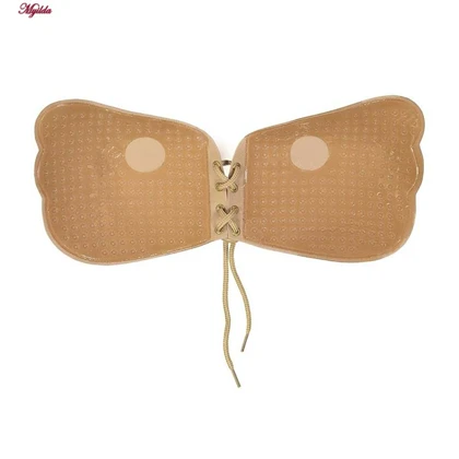 سوتین چسبی مدل پروانه ای کرم