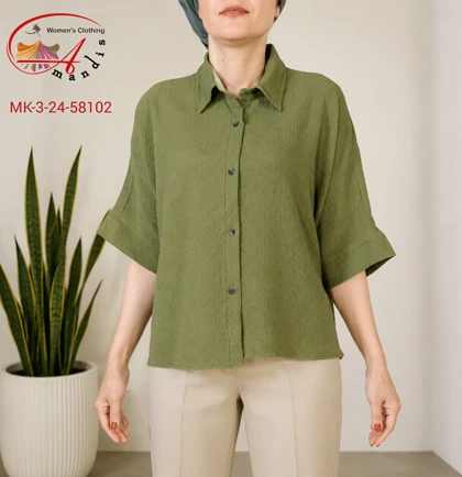 شومیز پشت بلند(MK-3-24-58102)