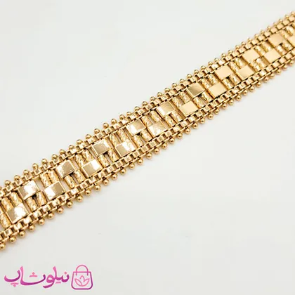 دستبند زنانه ژوپینگ مدل جلفایی پهن