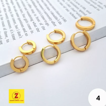 پک گوشواره 3 تایی استیل