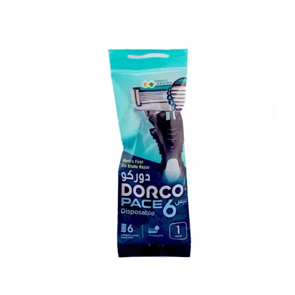 خودتراش دورکو مدل - Dorco PACE 6 بسته 3 عددی