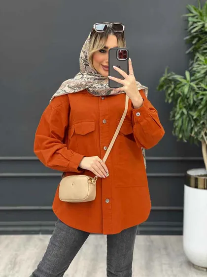 مانتو لینن سه جیب
