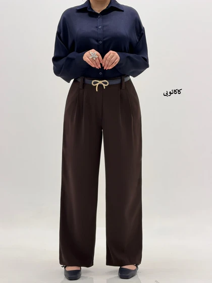 4230-شلوار بگ کرپ زارا