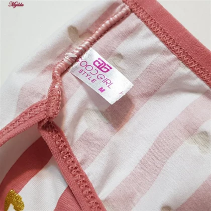 شورت زنانه گود گرل مدل راه راه کالباسی کد 5013-6
