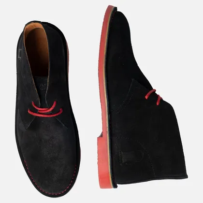 سافاری مشکی قرمز دور قرمز - Safari C Design Coal Mine/Red Red Line