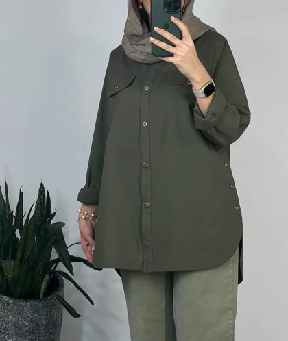 مانتو لینن بهناز(ایراد دار)