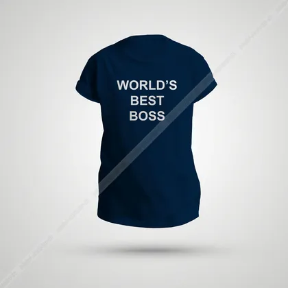 تیشرت Office طرح World's Best Boss