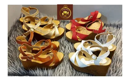 صندل طبی لژدار زنانه مجلسی 10 سانت