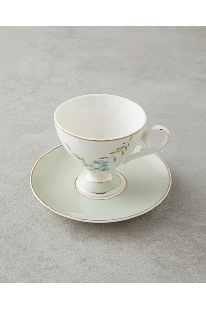 سرویس فنجان قهوه دو نفره English Home مدل Octavia Bone China