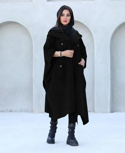 مانتو پاییزه طرح الیزا کد 77525