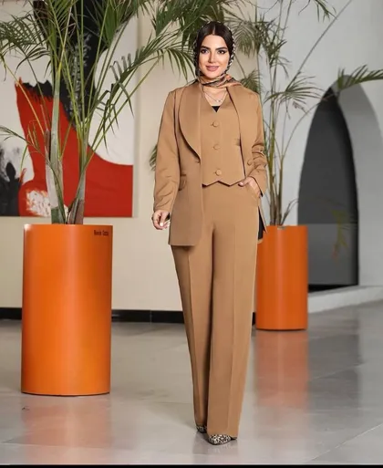 کت شلوار جلیقه نیایش کد 82071