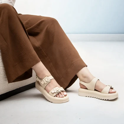 صندل زنانه مدل 815_کرمی کد 1935