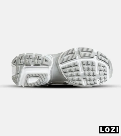 کفش کتانی مردانه و زنانه سفید طوسی Nike Cushlon V2K مدل 7795