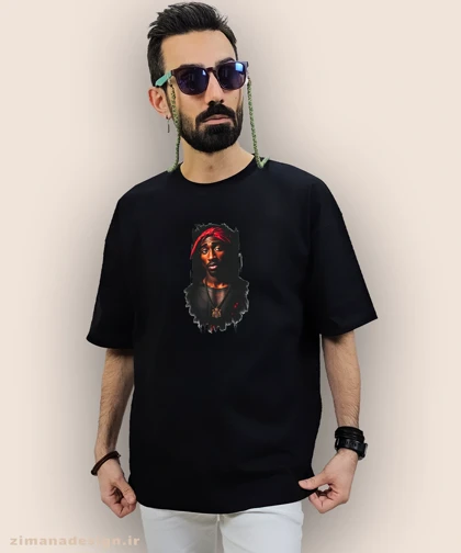 تیشرت لش مردانه و زنانه طرح توپاک کد 913